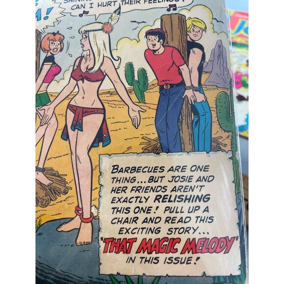 Archie Giant Series Josie and The Pussycats #63 Aug 1972 Comic Bagged Boarded - Picture 6 of 6